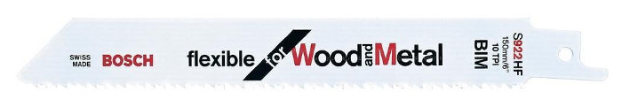 Hojas de sierra para metal y madera