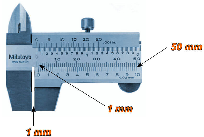 Escala Vernier pie de rey funcionamiento