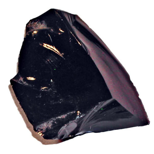 Espécimen de obsidiana