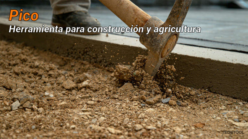 pico herramienta para construcción y agricultura