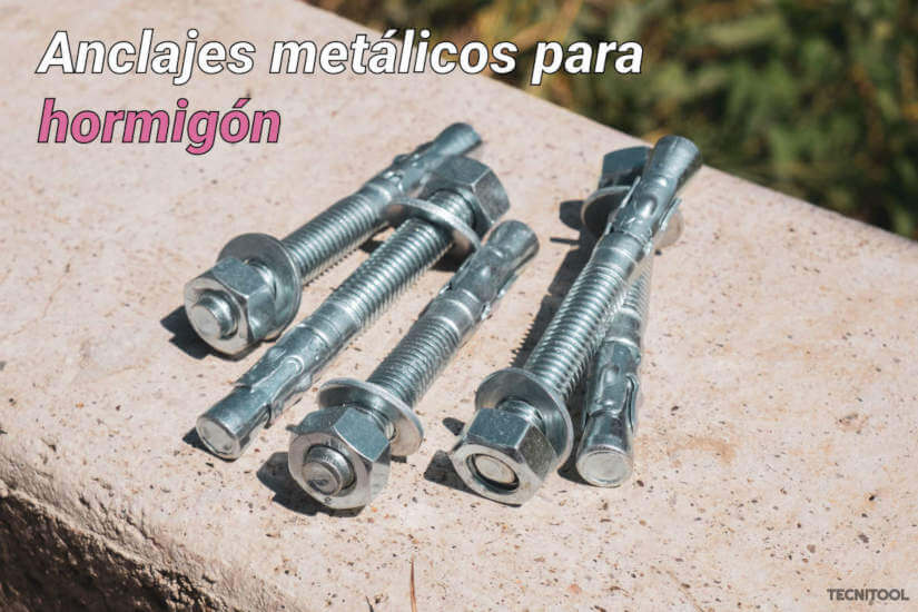 pernos de anclaje metálico para hormigón o espirros