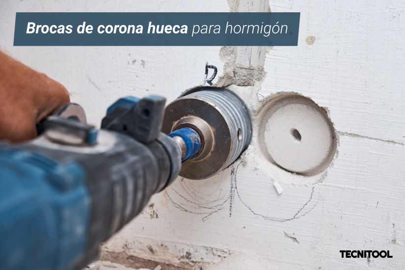 brocas de corona para perforar hormigón y mampostería