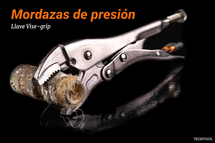 llave de mordazas de presión tipo visegrip