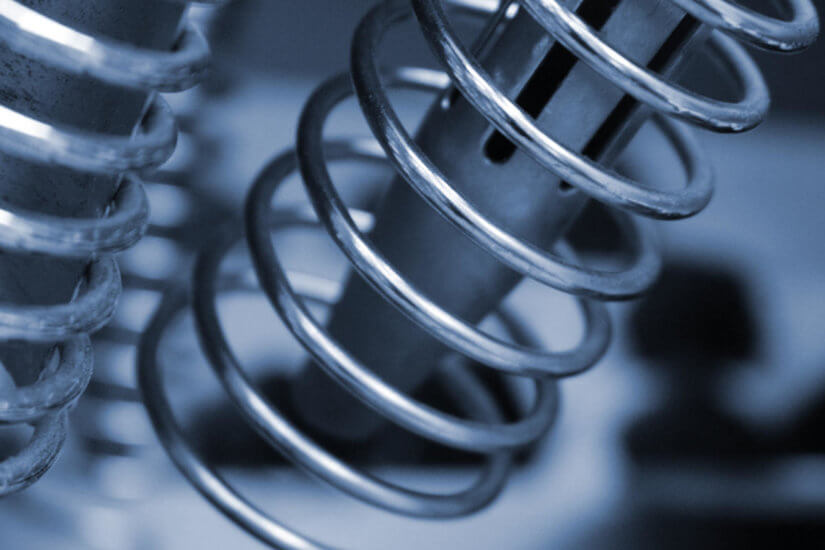 muelle de acero alto en carbono