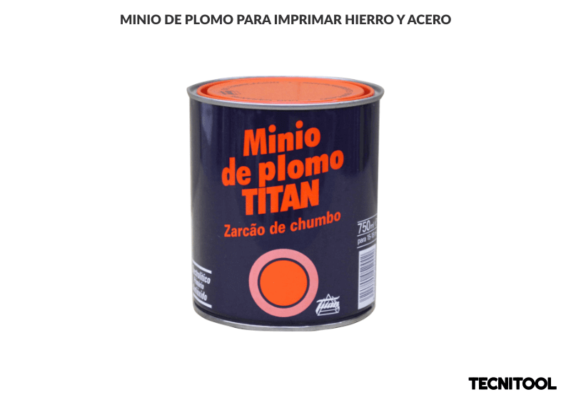 Minio de plomo titanlux