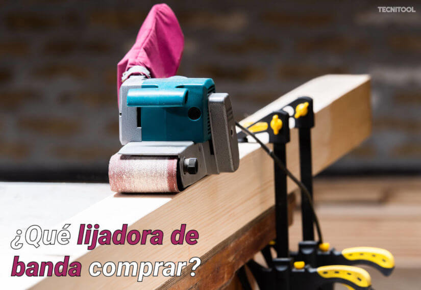 qué lijadora de banda comprar