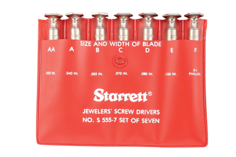 Destornilladores Starrett de precisión serie 555