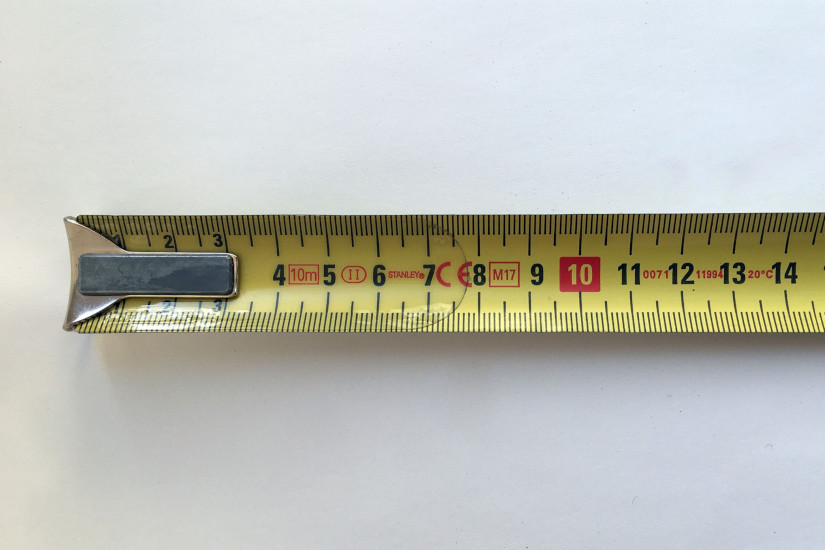Flexómetro o cinta métrica