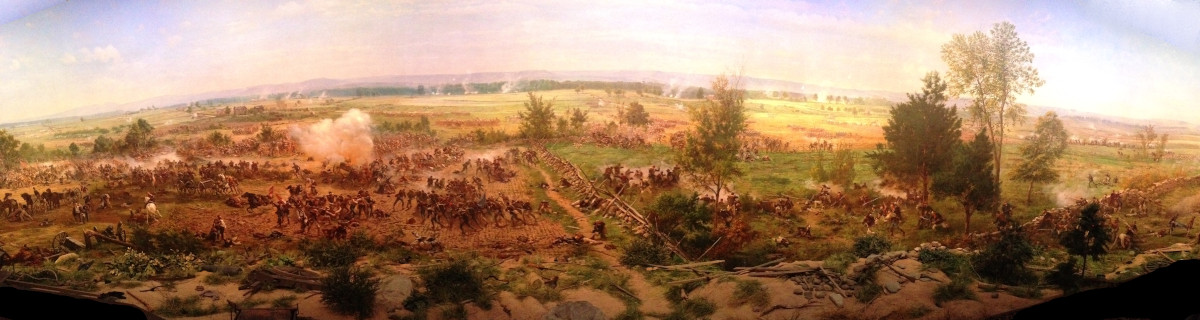 La batalla de Gettysburg