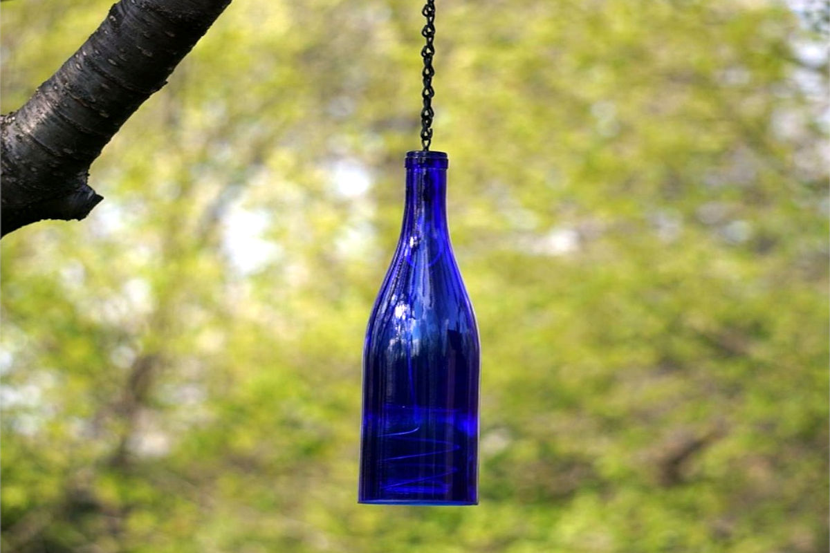 farolillo de vidrio (reciclaje creativo)