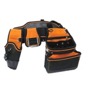 cinturón para herramientas con bolsas y ganchos