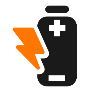 símbolo de carga de la batería de una herramienta eléctrica